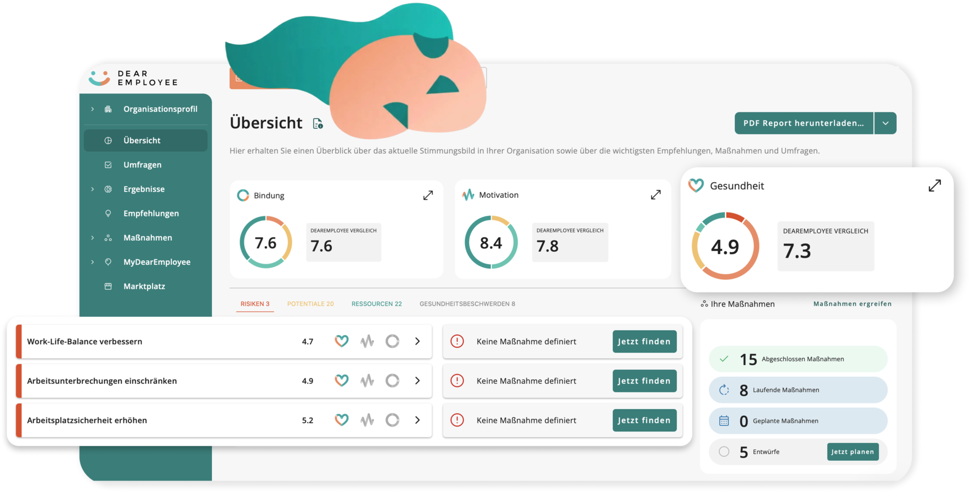 DearEmployee Dashboard